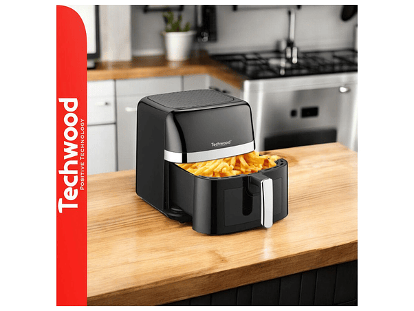 Fritadeira Elétrica S/ Óleo 1700W 8L~2kg TECHWOOD 3