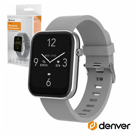 SmartWatch P/ Android iOS Cinza DENVER
