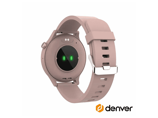 SmartWatch Multifunções P/ Android IOS Rosa DENVER 2
