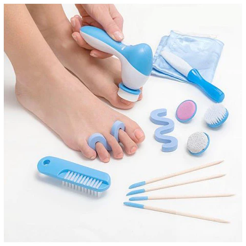 Conjunto De Pedicure 2 Velocidades Ipx5 14 Peças
