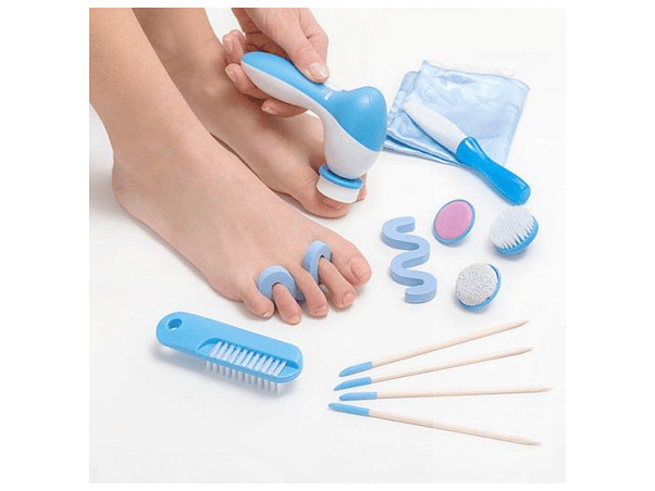 Conjunto De Pedicure 2 Velocidades Ipx5 14 Peças 1