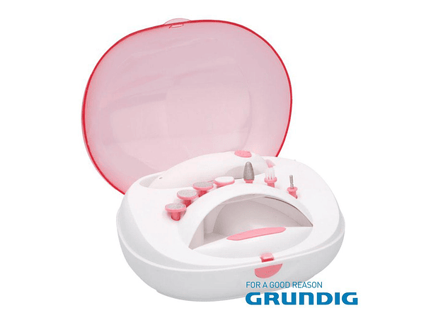 Conjunto de Manicure E Pedicure C/ 7 Acessórios GRUNDIG 1
