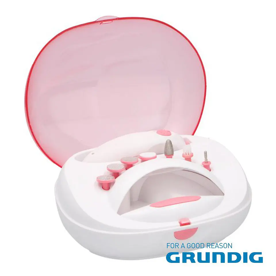 Conjunto de Manicure E Pedicure C/ 7 Acessórios GRUNDIG 1