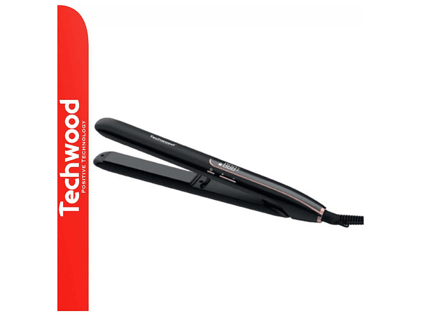 Alisador de Cabelo 45W LCD 200ºC TECHWOOD 1