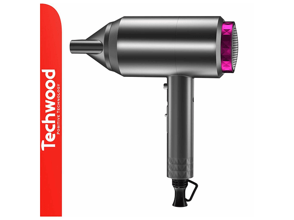 Secador de Cabelo 2200W Preto TECHWOOD 1
