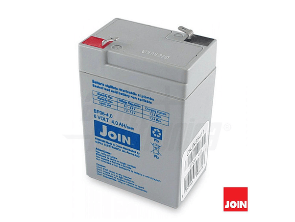BATERIA CHUMBO 6V 4A JOIN 1
