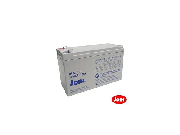 BATERIA CHUMBO 12V 7.2A JOIN 1