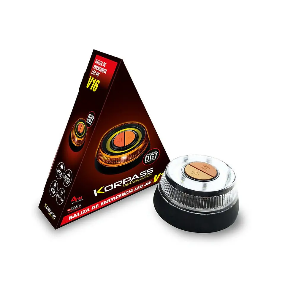 LUZ DE EMERGENCIA LED 4W V16 2
