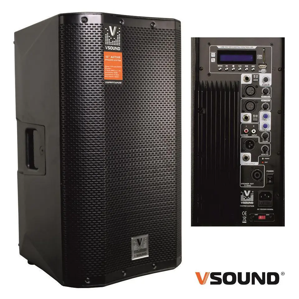 Coluna Bi-Amplificada Pro Series 12