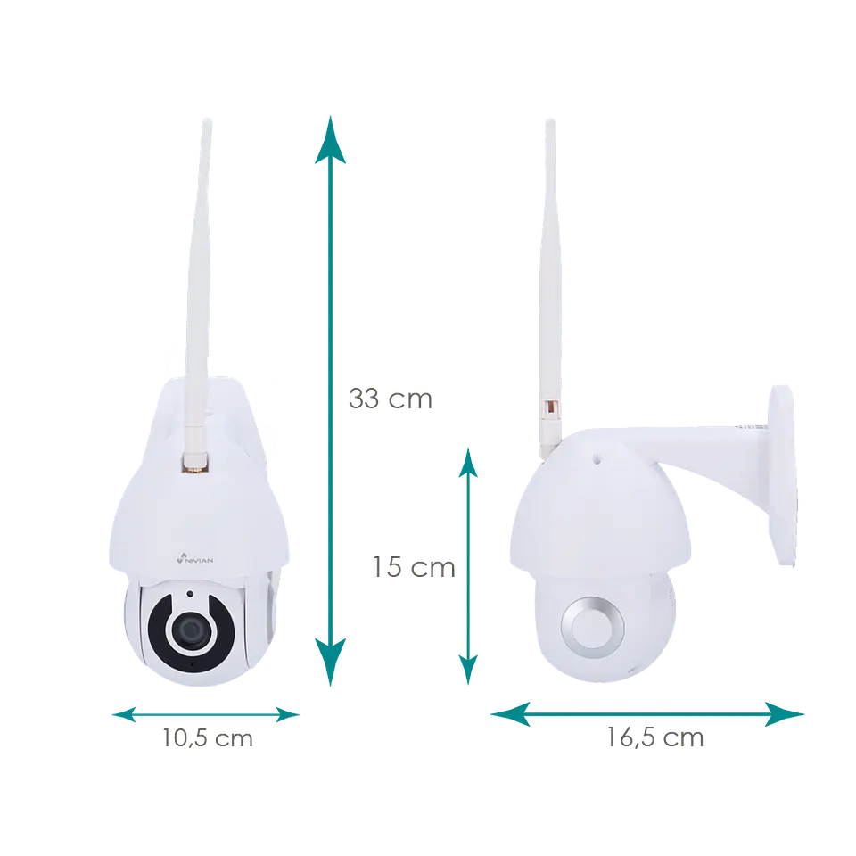 Câmara Wifi rotativa NIVIAN NVS-IPC-0S2 4