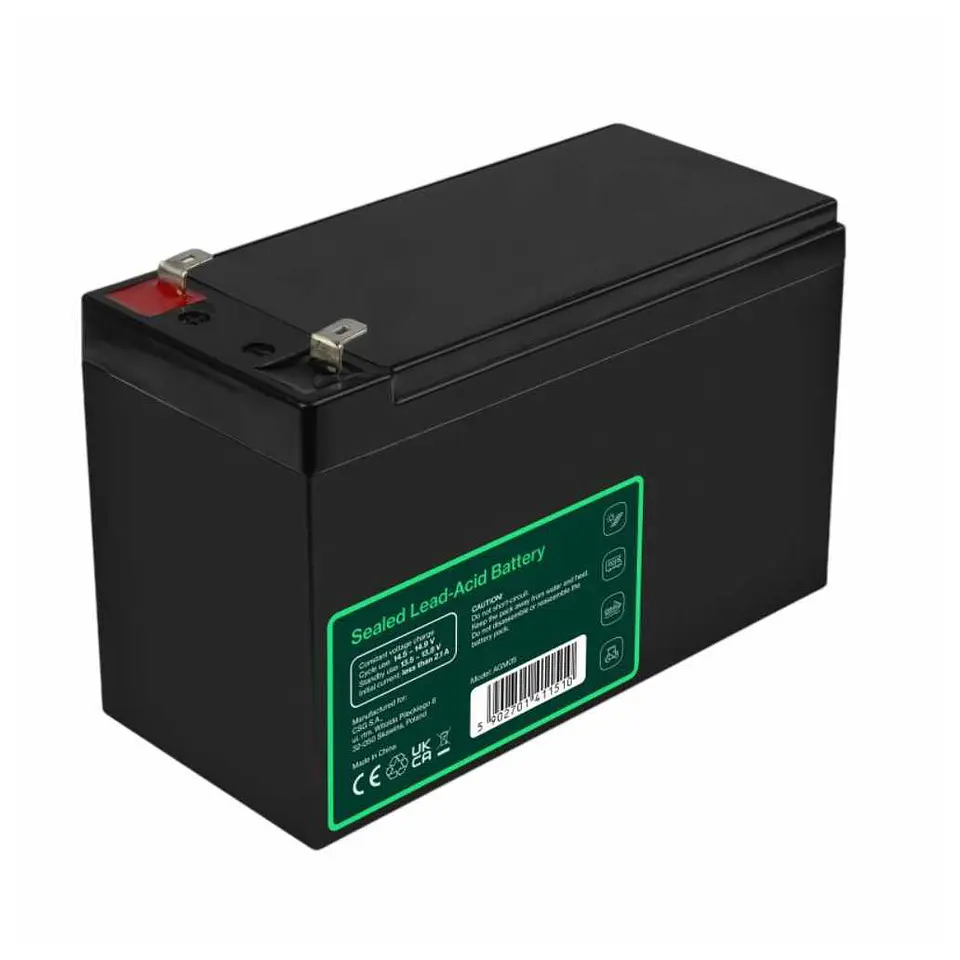 Bateria Chumbo Gel AGM 12V 7.2A GREEN CELL 2