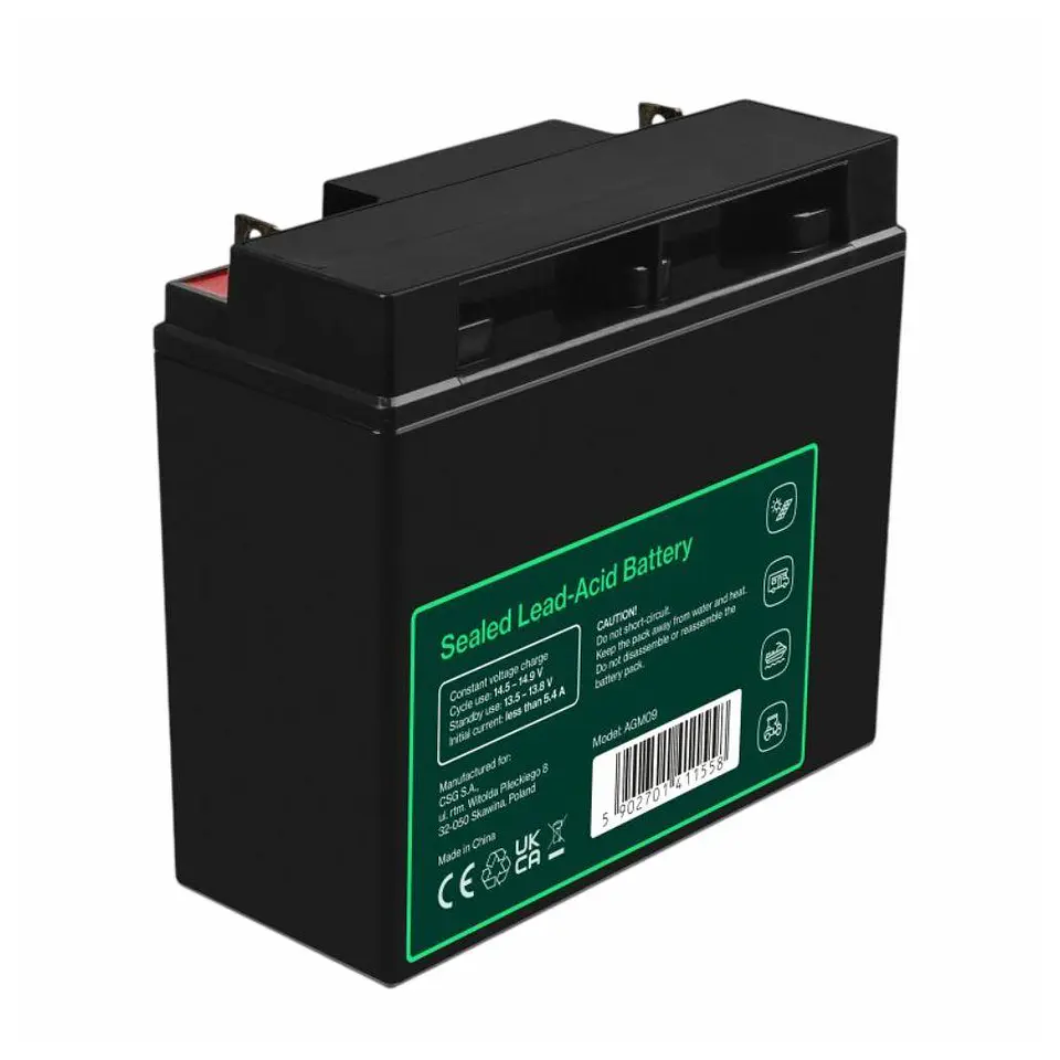 Bateria Gel AGM 12V 18A GREEN CELL 3