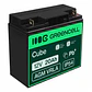 Bateria Chumbo Gel AGM 12V 20A GREEN CELL - Thumbnail 1