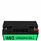 Bateria Chumbo Gel AGM 12V 20A GREEN CELL - Thumbnail 2