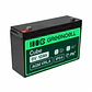 Bateria Chumbo Gel AGM 6V 12A GREEN CELL - Thumbnail 1