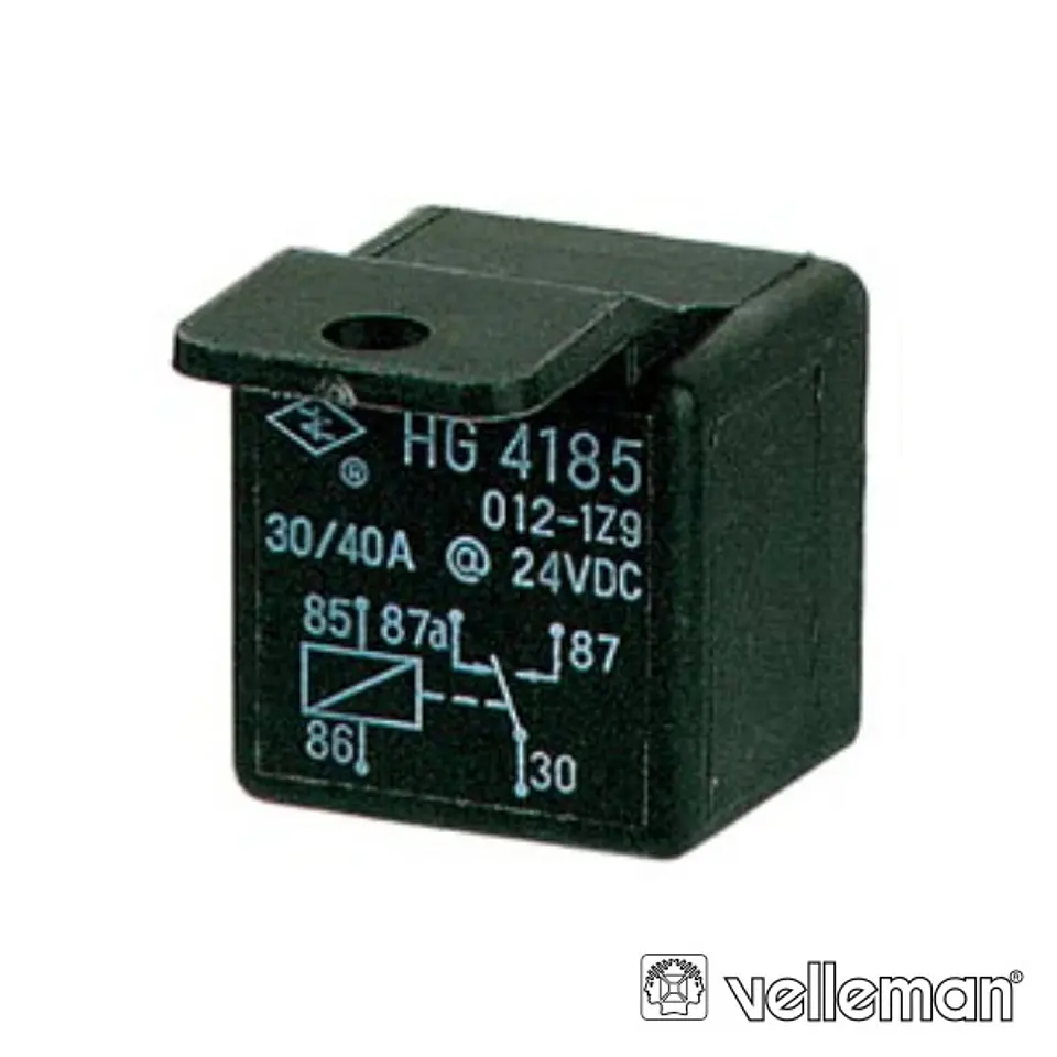 RELÉ 24VDC INVERSOR UNIPOLAR 30A/24V 1