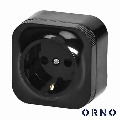 Tomada Elétrica Superfície 1x Schuko ORNO
