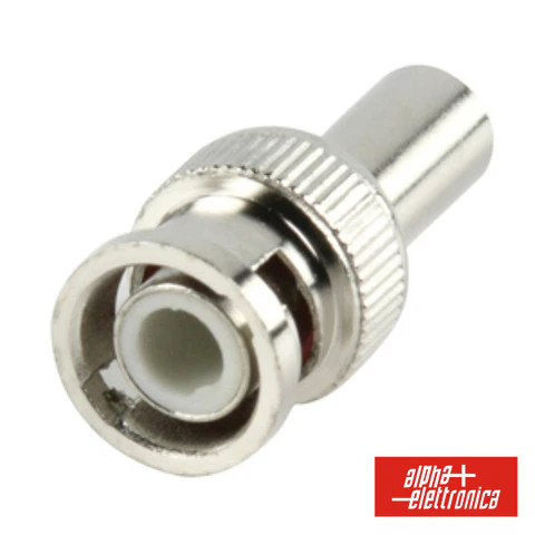 FICHA BNC MACHO P/CRAVAR P/ CABO RG59