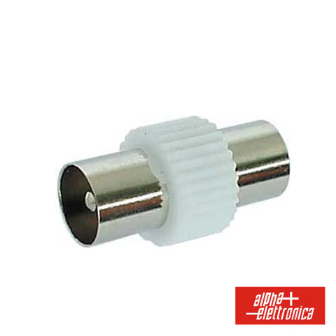 FICHA ADAPTADORA COAXIAL MACHO / MACHO