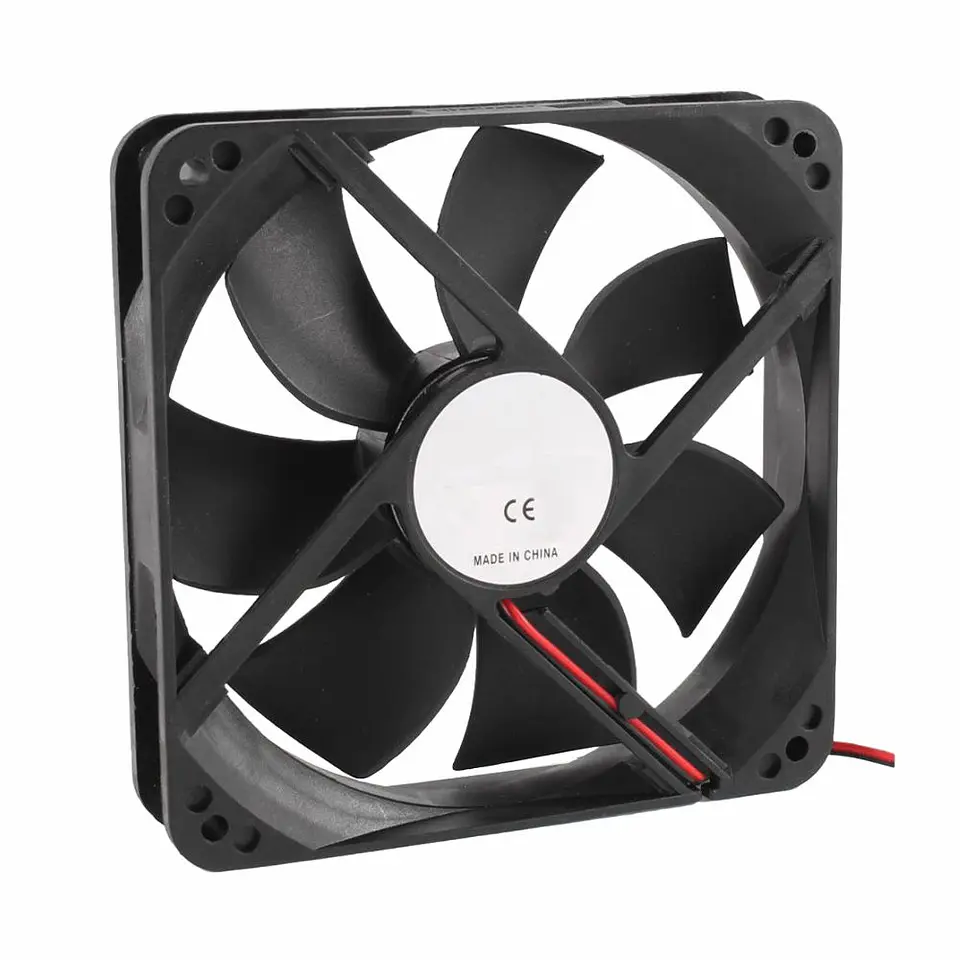 Ventoinha 12V 70x70x15mm 2 Fios 1