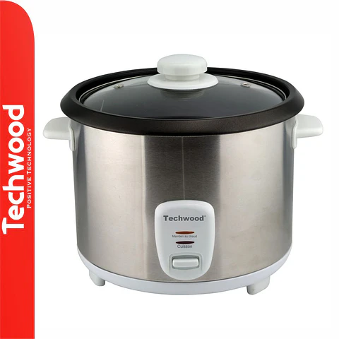 Panela Elétrica P/ Arroz 1.8L 700W Inox TECHWOOD