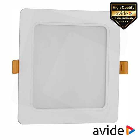 Painel LEDS Quadrado 24W 220mm 6400K 2600lm AVIDE