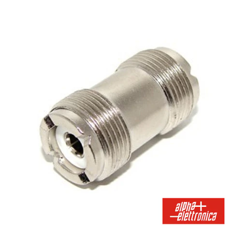 FICHA ADAPTADORA UHF FÊMEA / UHF FÊMEA