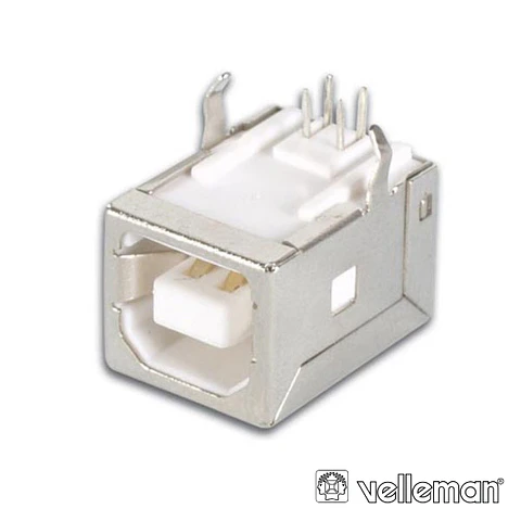 FICHA USB-B FÊMEA SIMPLES 90Â° P/ CI