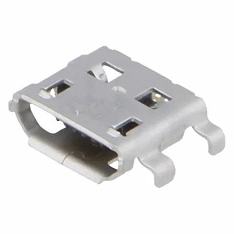 Ficha Micro-USB 2.0 Fêmea 90Â° P/ PCB