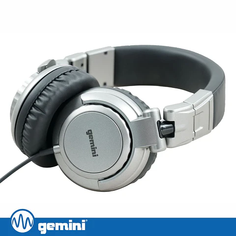 Auscultadores DJ PRO Cinzento GEMINI
