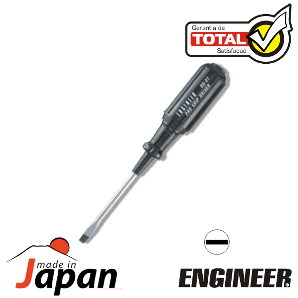 CHAVE DE FENDAS 5.5X0.7MM 100MM ENGINEER 1
