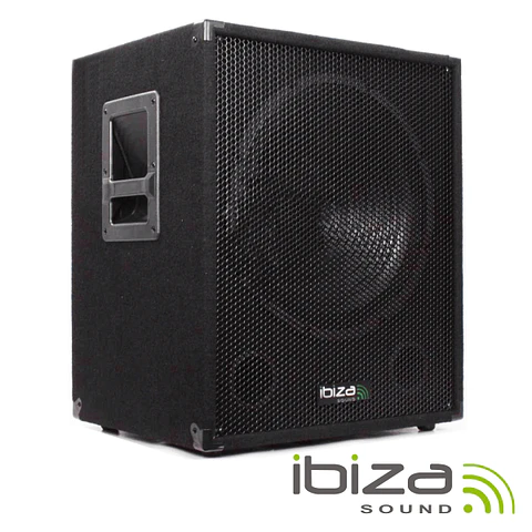 GRAVE SUBWOOFER BI-AMPLIFICADO 15" 800W IBIZA