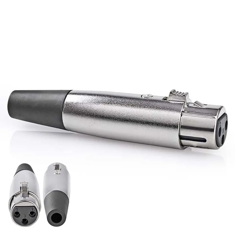 Ficha XLR 3p Fêmea 1