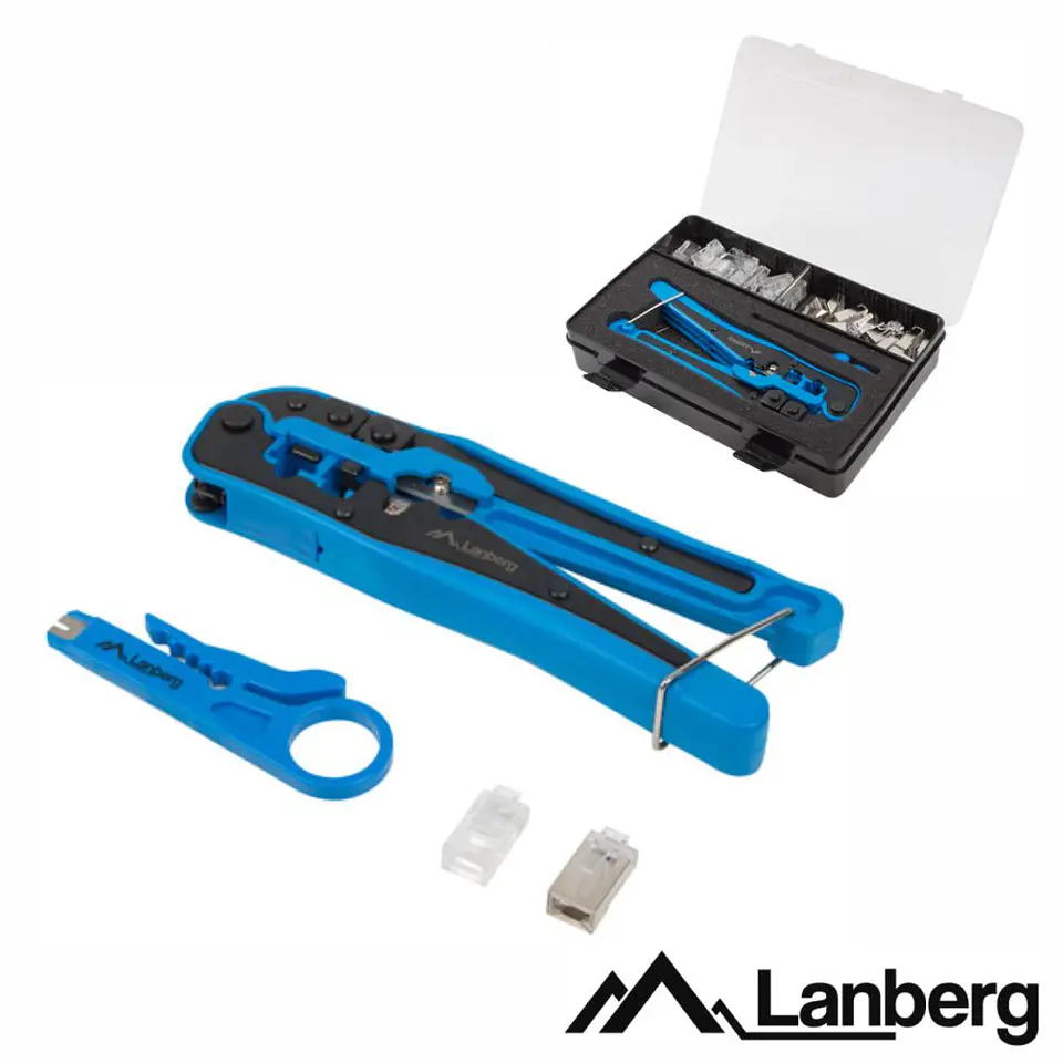 Conjunto de Ferramentas de Rede LANBERG 1