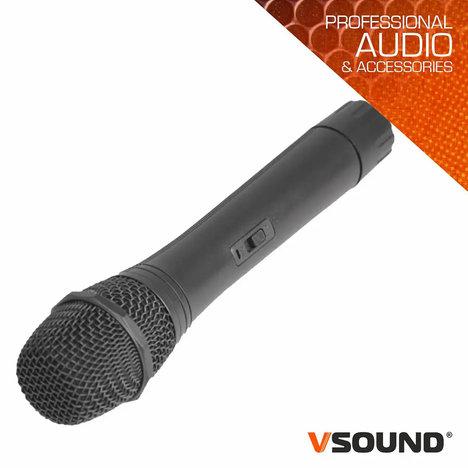 Microfone SEM Fios P/ Colunas 230.7MHz Vsound 1