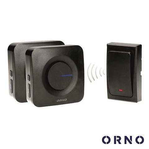 Campainha Portátil COM 2 Receptores 200m ORNO