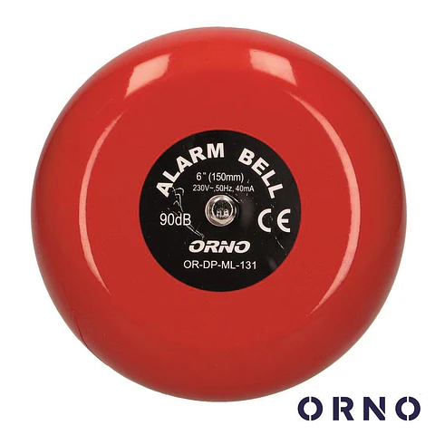 Campainha Industrial Vermelha 230V ORNO