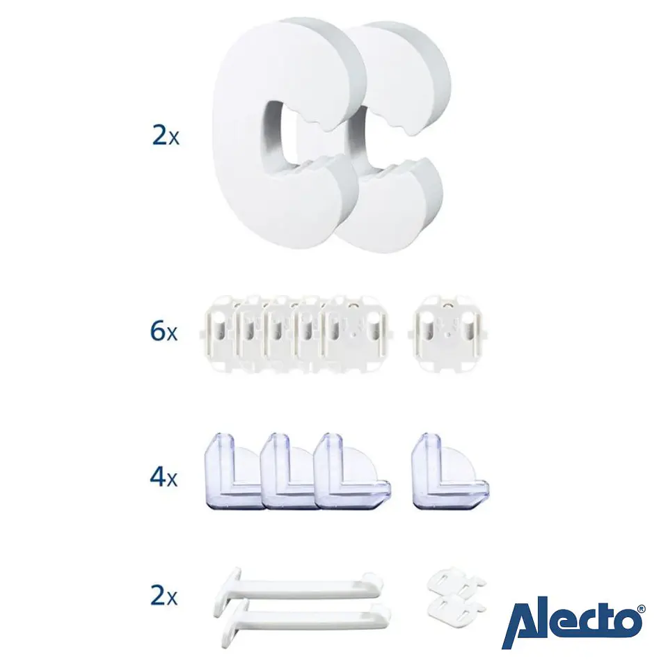 Kit de Segurança P/ Crianças ALECTO 1