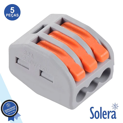 LIGADOR TORIX 3 CONDUTORES 2.5-4MM 5X SOLERA