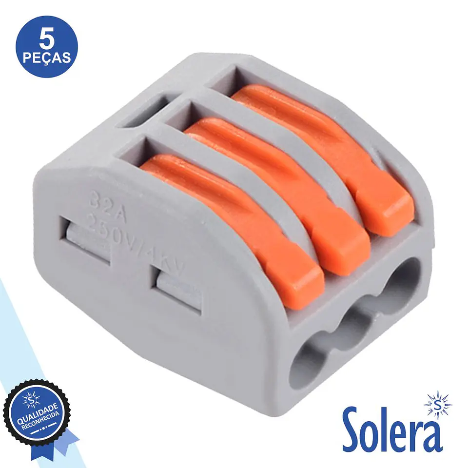 LIGADOR TORIX 3 CONDUTORES 2.5-4MM 5X SOLERA 1