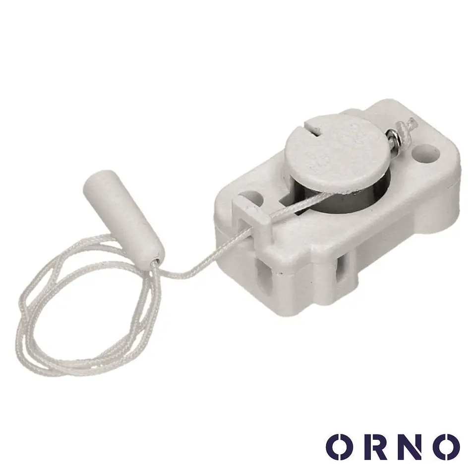 Interruptor de Passagem SPST On-Off COM Corda 2.5A 230V ORNO 1