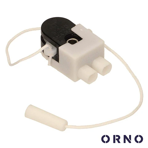 Interruptor De Passagem Spst On-Off COM Corda 2A 250V ORNO