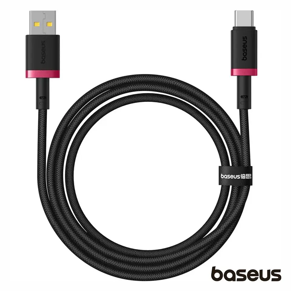 Cabo USB-A/USB-C Macho/Macho 1m PD/QC 3.0 60W Dura BASEUS 1
