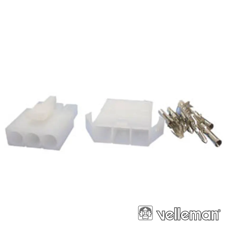 CONJUNTO DE CONECTORES MULTIFUNÇÕES P/ CABOS VELLEMAN 1
