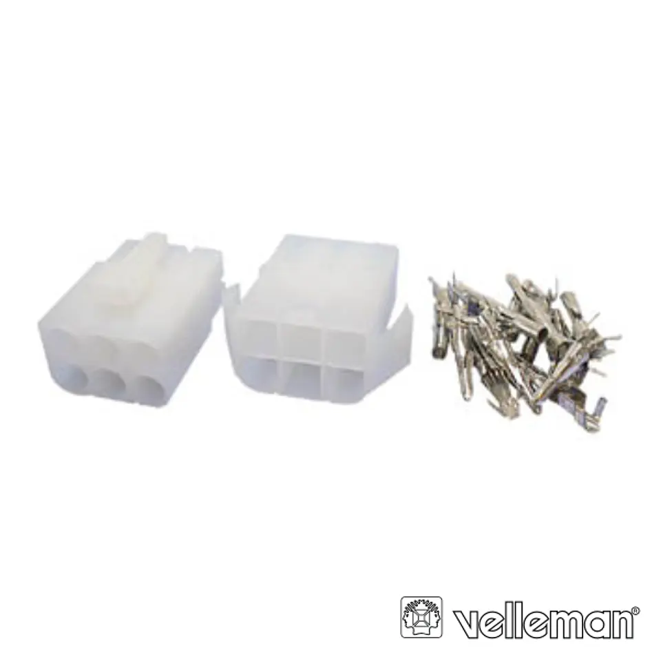CONJUNTO DE CONECTORES MULTIFUNÇÕES P/ CABOS VELLEMAN 1