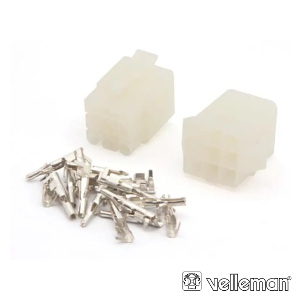 CONJUNTO DE CONECTORES MULTIFUNÇÕES P/ CABOS VELLEMAN 1