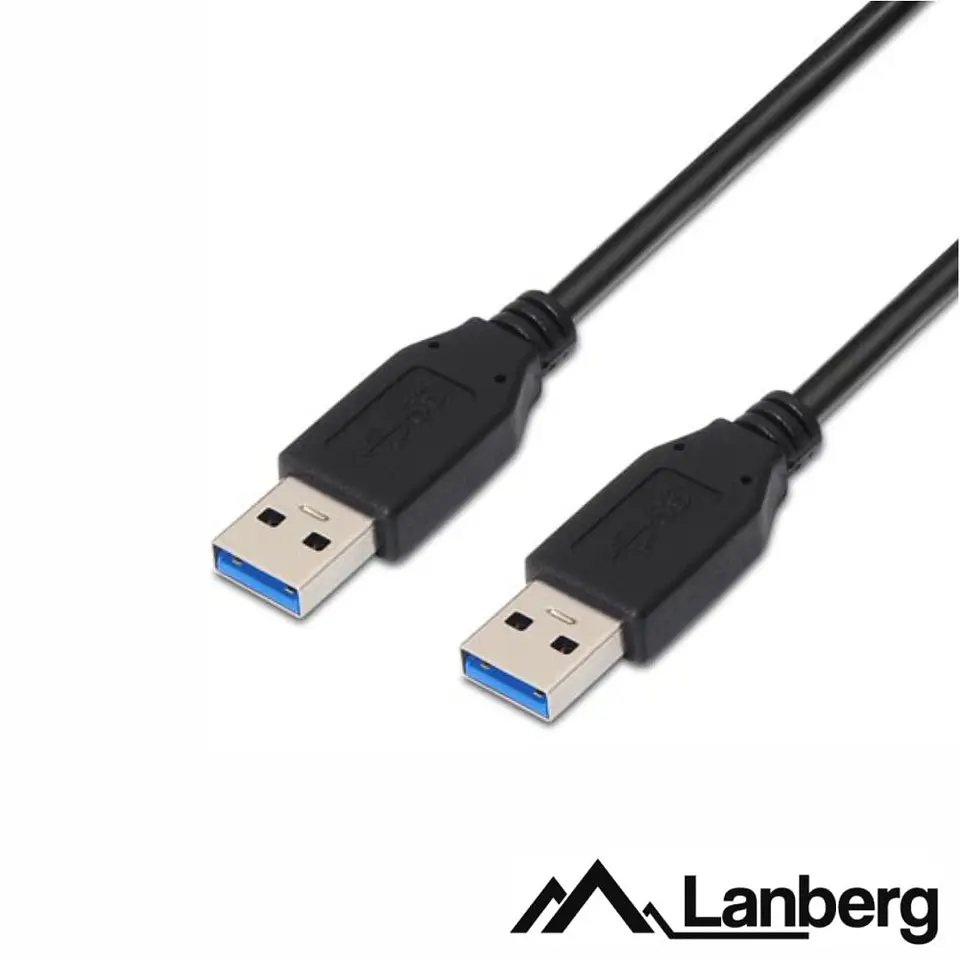 Cabo USB-A 3.0 Macho / USB-A Macho 1m LANBERG 1