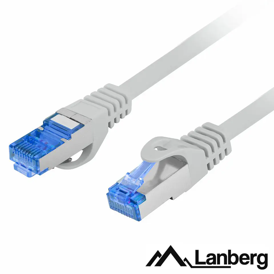 Cabo SEMFTP CAT6A 0.25m Cinzento LANBERG 1