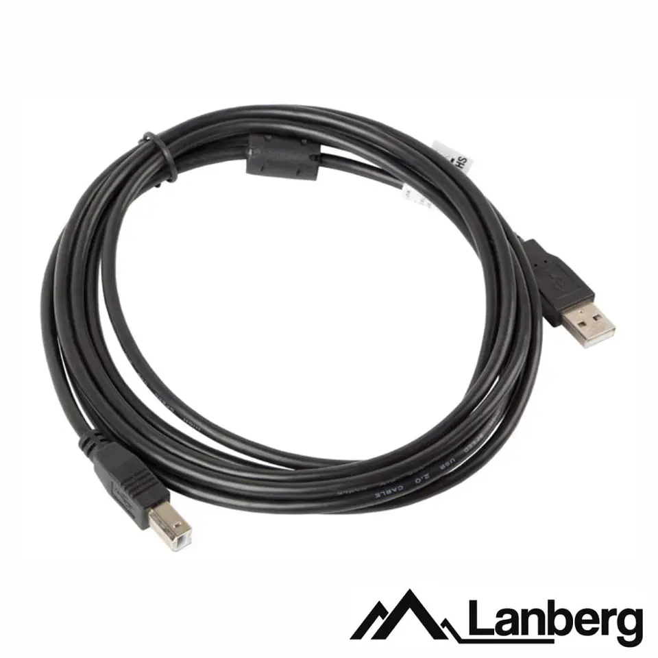 Cabo USB-A 2.0 Macho / USB-B Macho 3m LANBERG 1