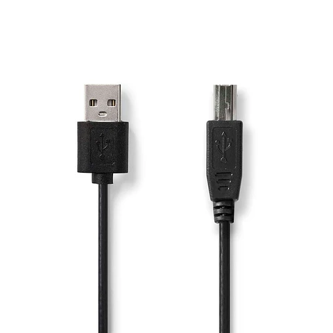 Cabo USB-A 2.0 Macho / USB-B Macho 2m